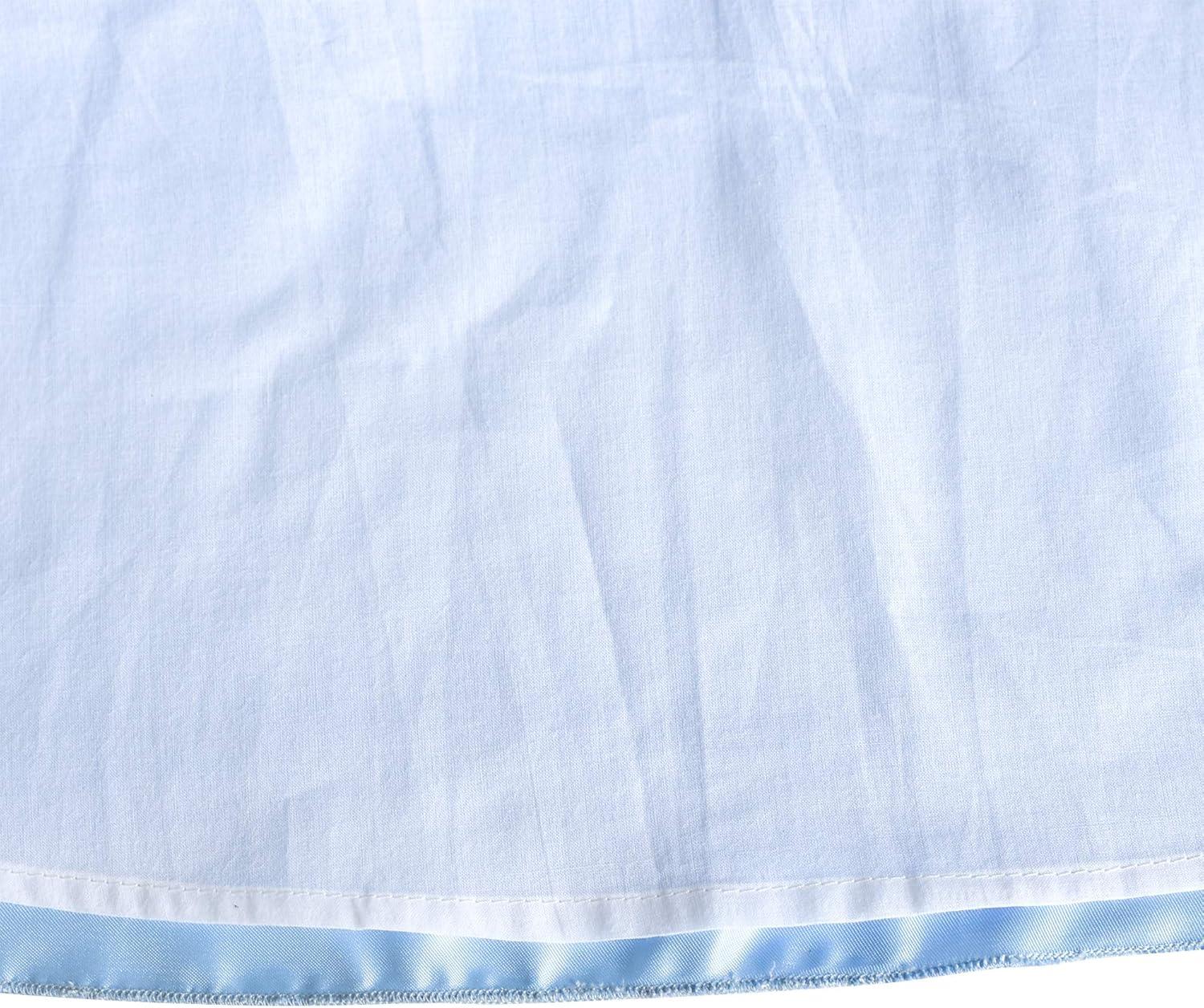 imageSunny Fashion Girls Dress Shinning Sequins Beige Tulle Layers Wedding PageantSky Blue