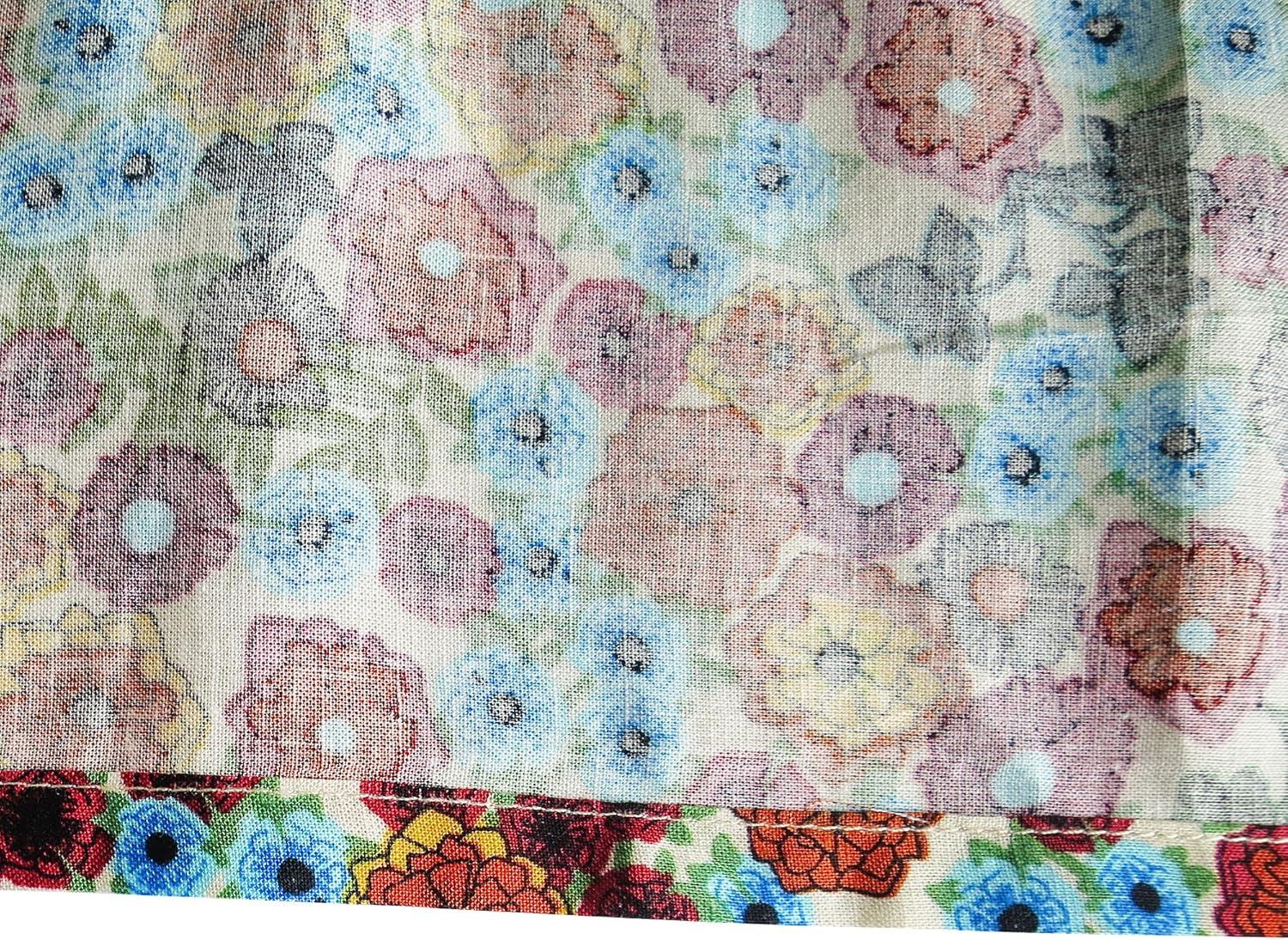 imageSunny Fashion Girls Dress Tank Coffe Brown Flower Size 410