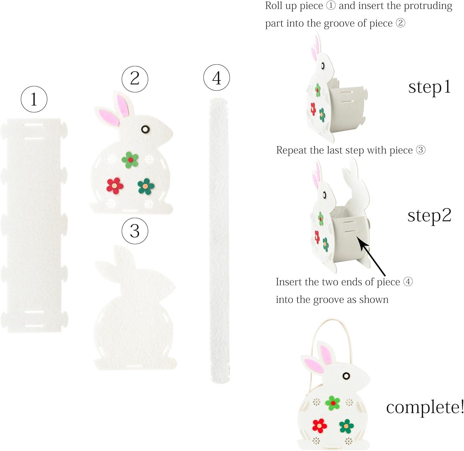 imageSunny Fashion Girls Dress Unicorn Embroidered Rainbow Holiday Party HalloweenPink Bunny Set