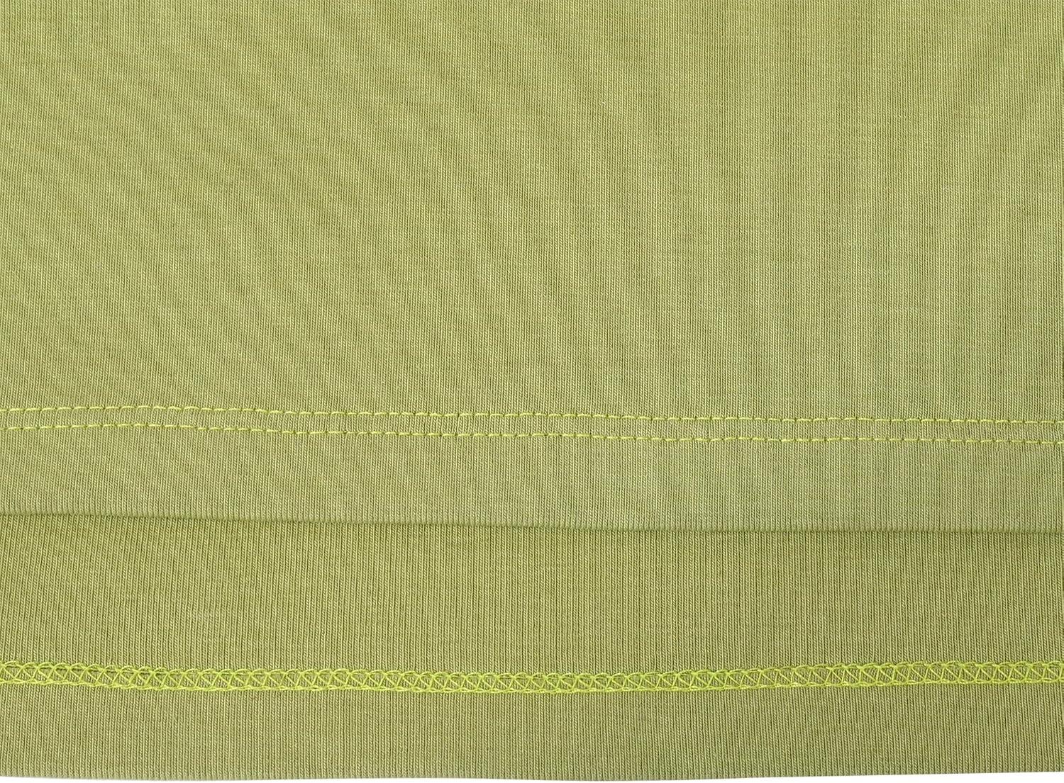 imageSunny Fashion Girls Dress White Collar Long Sleeve Daily Cozy Cotton Casual Dress Size 510Green