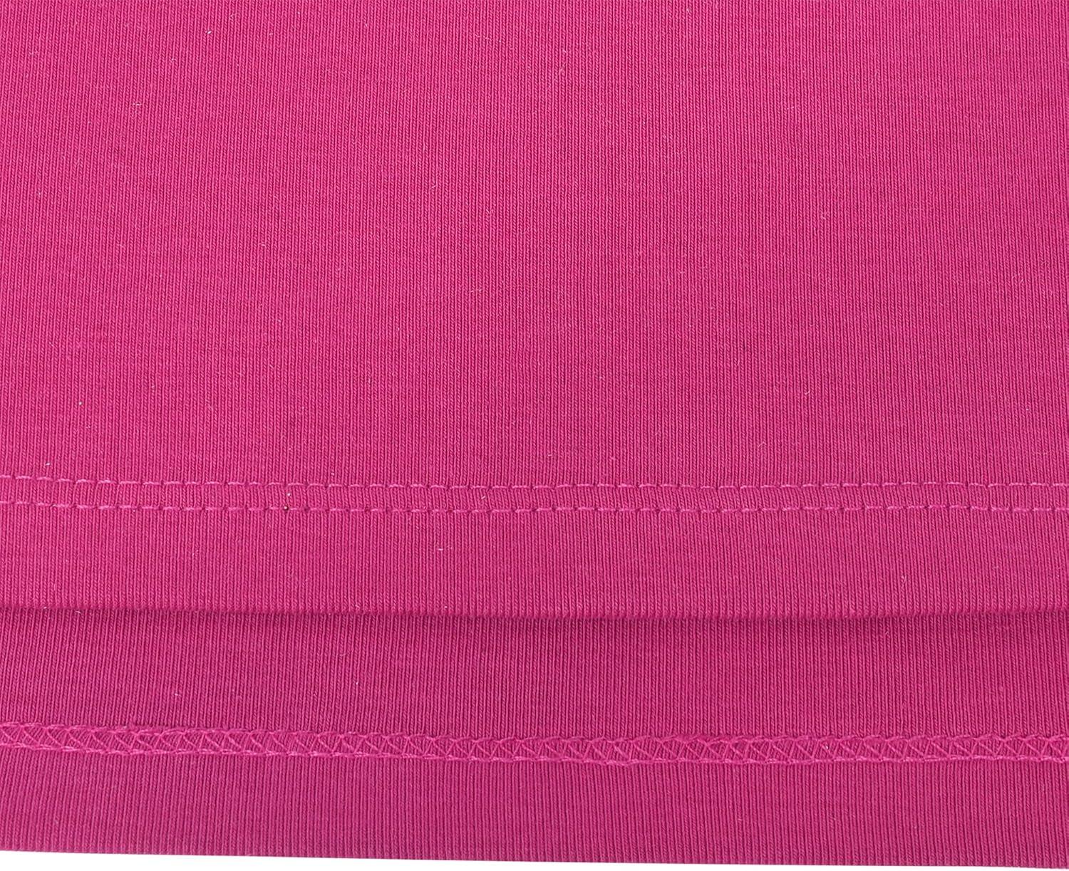 imageSunny Fashion Girls Dress White Collar Long Sleeve Daily Cozy Cotton Casual Dress Size 510Pink White Collar