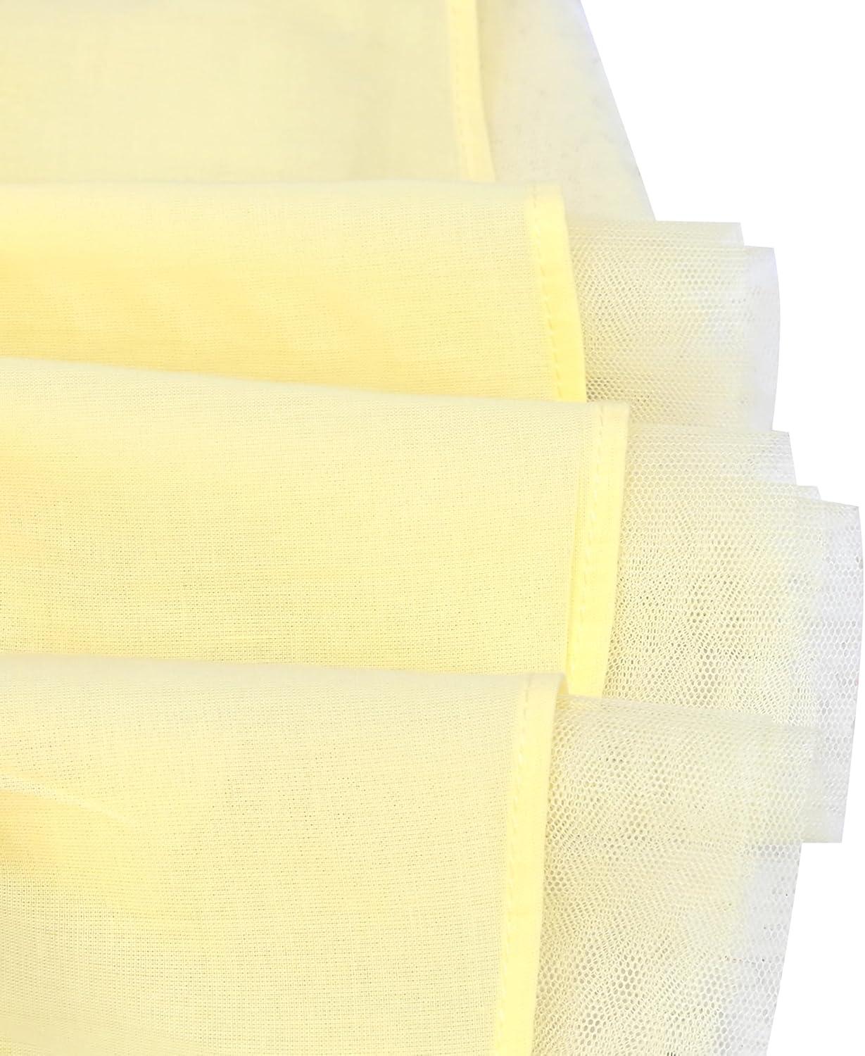 imageSunny Fashion Girls Skirt Tutu Rainbow Multicolor Ballet Dancing Party Size 210Yellow Unicorn