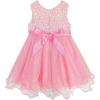 Sunny Fashion Baby Girls Dress Sparkling Lace Sequin Pageant Wedding Birthday