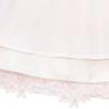 Sunny Fashion Flower Girl Dress One Shoulder Lace Embroidered Flower Pageant(Rose Pink)