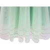 Sunny Fashion Flower Girls Dress Halter Dress Pearl Party Wedding Birthday(Green)