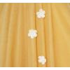 Sunny Fashion Flower Girls Dress Halter Dress Pearl Party Wedding Birthday(Wheat Yellow)