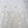 Sunny Fashion Flower Girls Dress Lace Sequins Sparkling Wedding Bridesmaid(White)