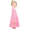 Sunny Fashion Flower Girls Dress Lace Square Party Pageant Wedding Vintage Formal(Light Pink)