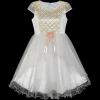 Sunny Fashion Flower Girls Dress Shinning Wedding Pageant Party Dress Size 3-10