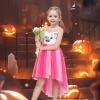 Sunny Fashion Flower Girls Dress Unicorn Rainbow Pageant Princess Party(Pink Piggy)
