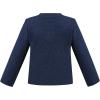 Sunny Fashion Girls Cardigan Button Up Sweater Long Sleeve Warm Casual Knit Jacket(Blue Heart)