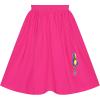 Sunny Fashion Girls Dress Casual Cotton Flying Sleeve Balloon(Deep Pink)