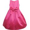 Sunny Fashion Girls Dress Champagne Shinning Wedding Pageant Bridesmaid