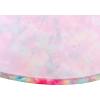 Sunny Fashion Girls Dress High-Low Fairy Hem Tie-dye Style Casual Short Sleeve(Colorful Pink)