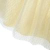 Sunny Fashion Girls Dress Shinning Sequins Beige Tulle Layers Wedding Pageant(Champagne 5)