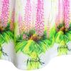 Sunny Fashion Girls Dress Sunflower Bubble Lily Flower Garden Print