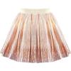 Sunny Fashion Girls Skirt Purple Mermaid Sparkly Sequin Tutu Party Ballet Dance(Gradient Gold)
