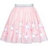 Sunny Fashion Girls Skirt Tutu Rainbow Multicolor Ballet Dancing Party Size 2-10(Light Pink)