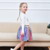 Sunny Fashion Girls Skirt Tutu Rainbow Multicolor Ballet Dancing Party Size 2-10(Multi-color)