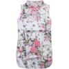 Sunny Fashion Girls Dress Artificial Silk Cheongsam Hot Pink