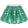 Sunny Fashion Girls Skirt Purple Mermaid Sparkly Sequin Tutu Party Ballet Dance(Green Sequin)