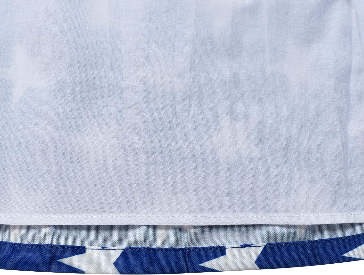 imageSunny Fashion Girls Dress Color Block Contrast Bow Tie Everyday Party Size 414American Flag