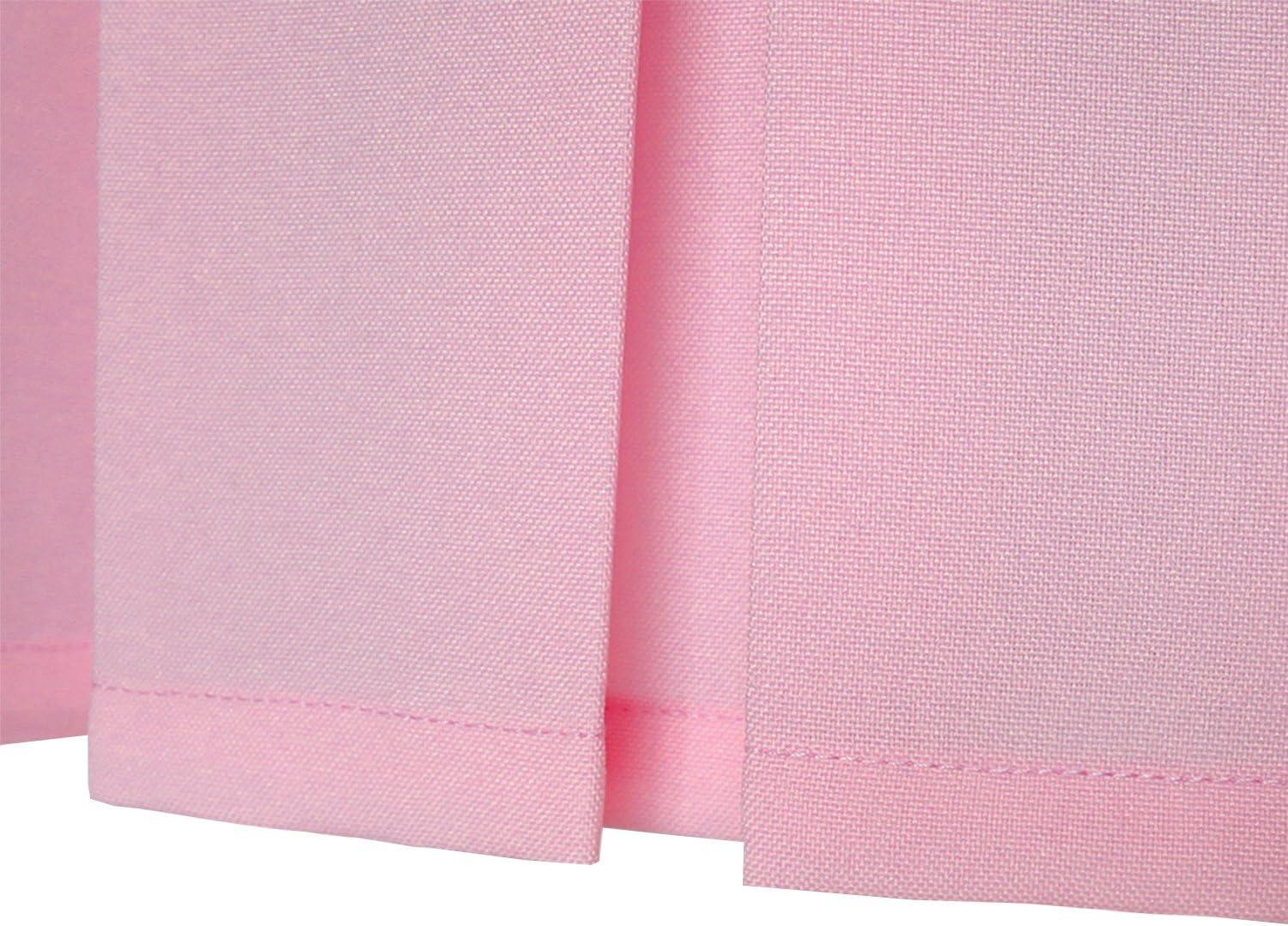 imageSunny Fashion Girls Dress Color Block Contrast Bow Tie Everyday Party Size 414Pink