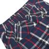 Sunny Fashion Girls Skirt Back School Uniform Red Tartan Skirt Size 4-14(Dark Purple)