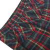 Sunny Fashion Girls Skirt Back School Uniform Red Tartan Skirt Size 4-14(Red Green Plaid)