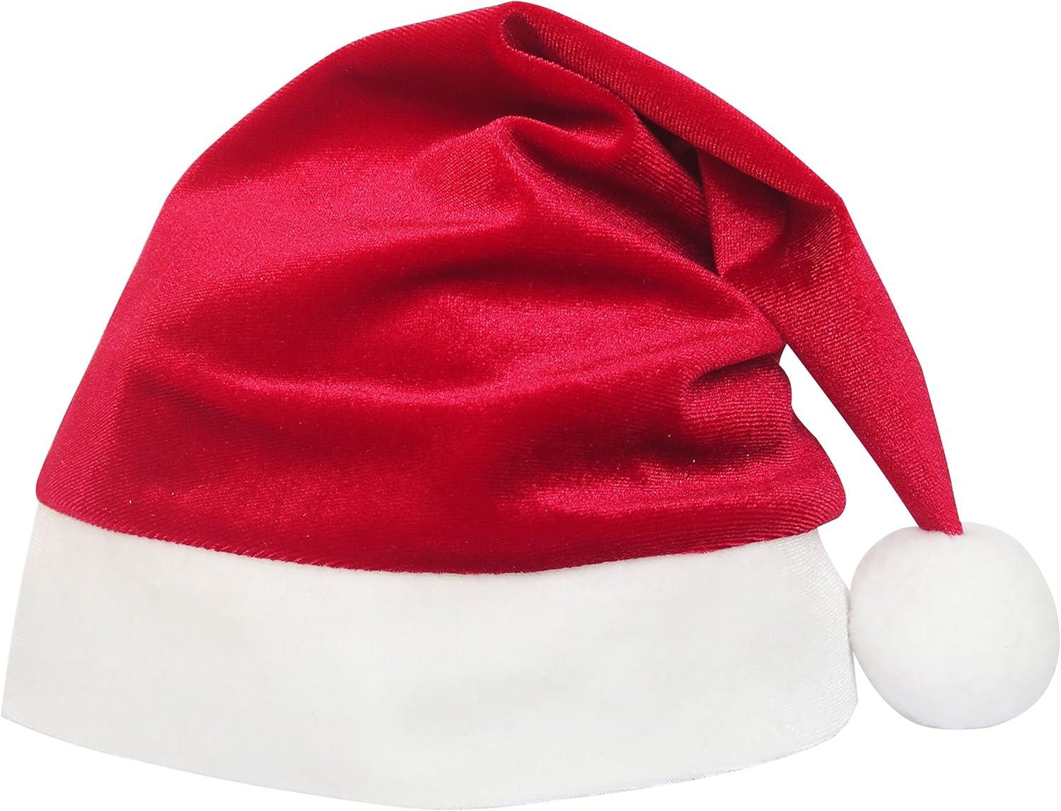 imageSunny Fashion Girls Dress Christmas Santa Hat Long Sleeve Party New YearRed