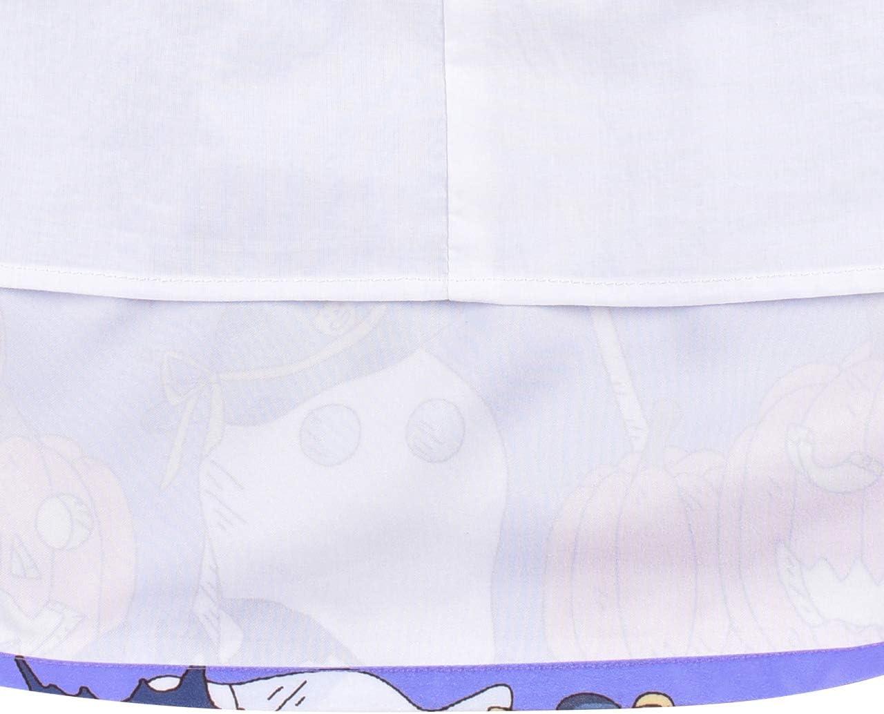 imageSunny Fashion Girls Dress Halloween Party Witch Bat Pumpkin Halter DressPurple Plaid