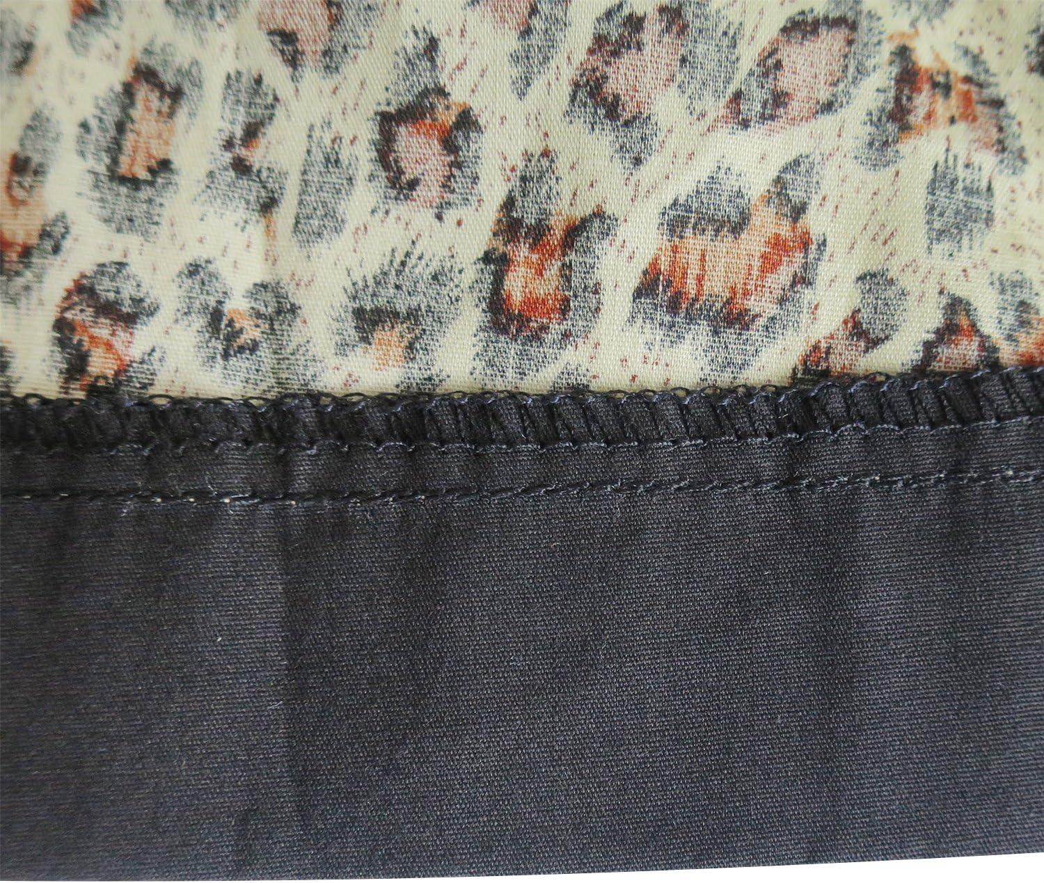 imageSunny Fashion Girls Dress Heart Print PinkBrown Leopard