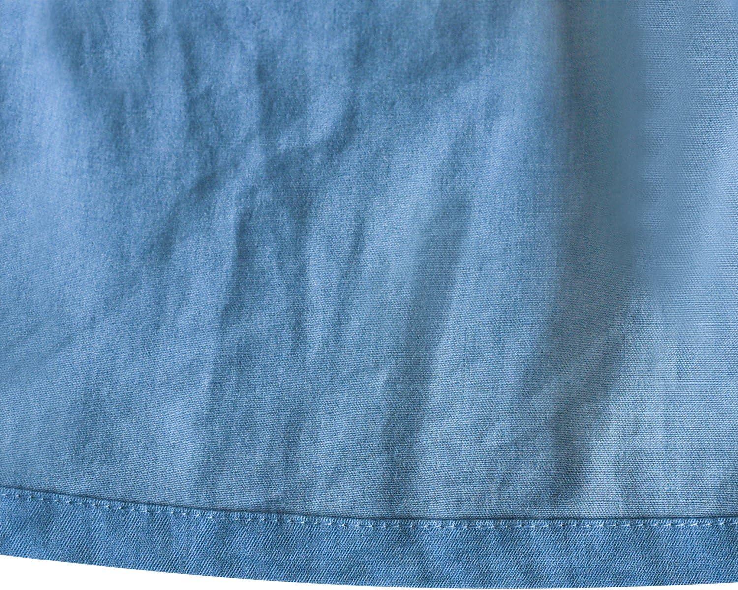 imageSunny Fashion Girls Dress Long Sleeve Lace Blue Aline School UniformBlue White