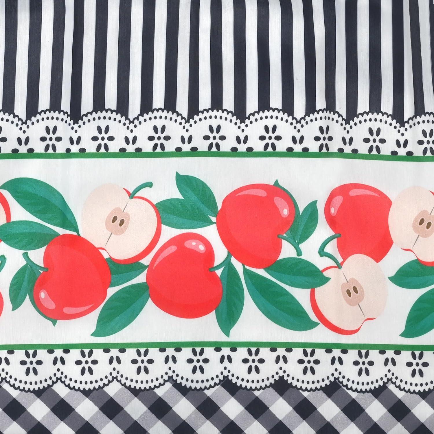 imageSunny Fashion Girls Dress Rose Flower Double Bow Tie Party SundressBlue Apple