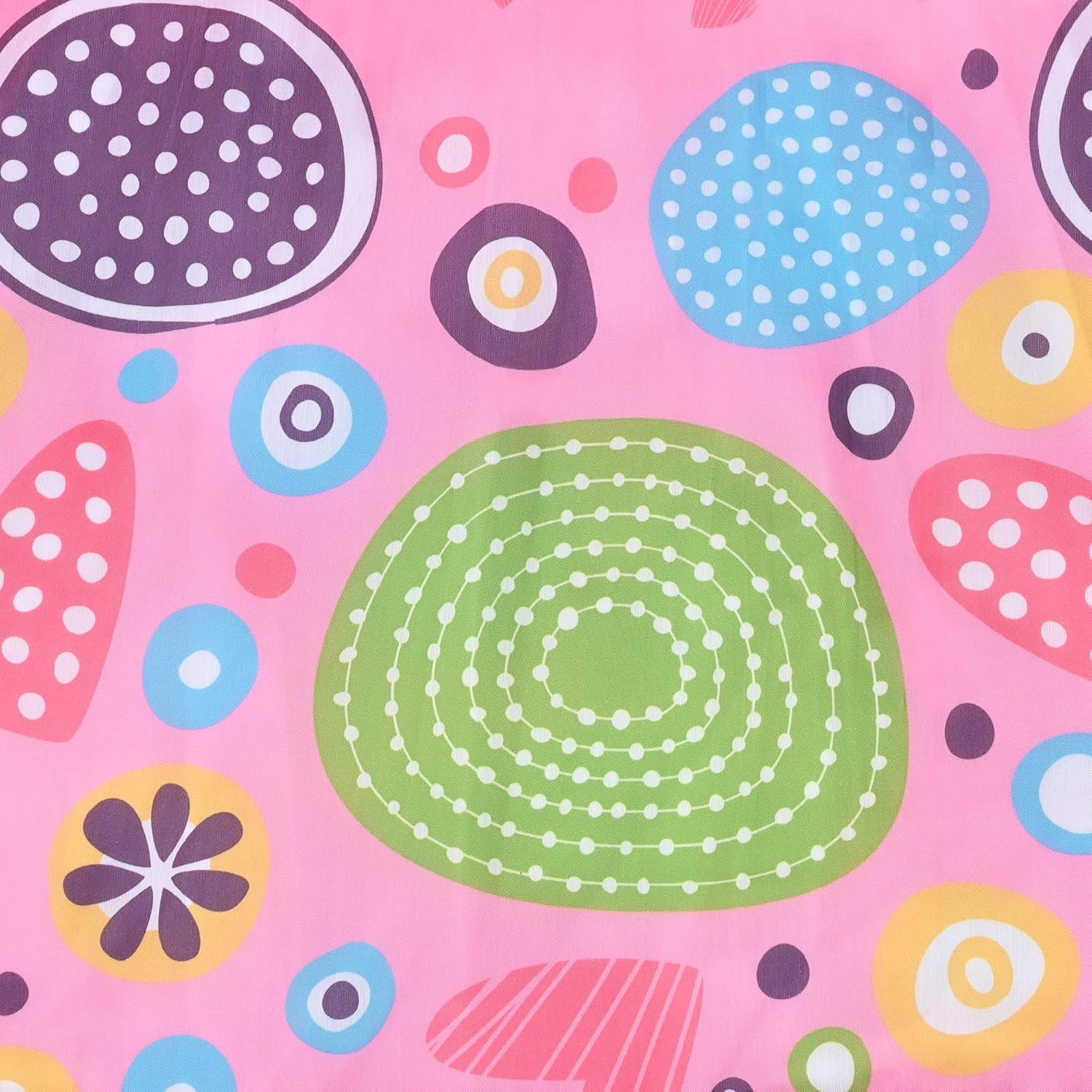 imageSunny Fashion Girls Dress Rose Flower Double Bow Tie Party SundressPink Green