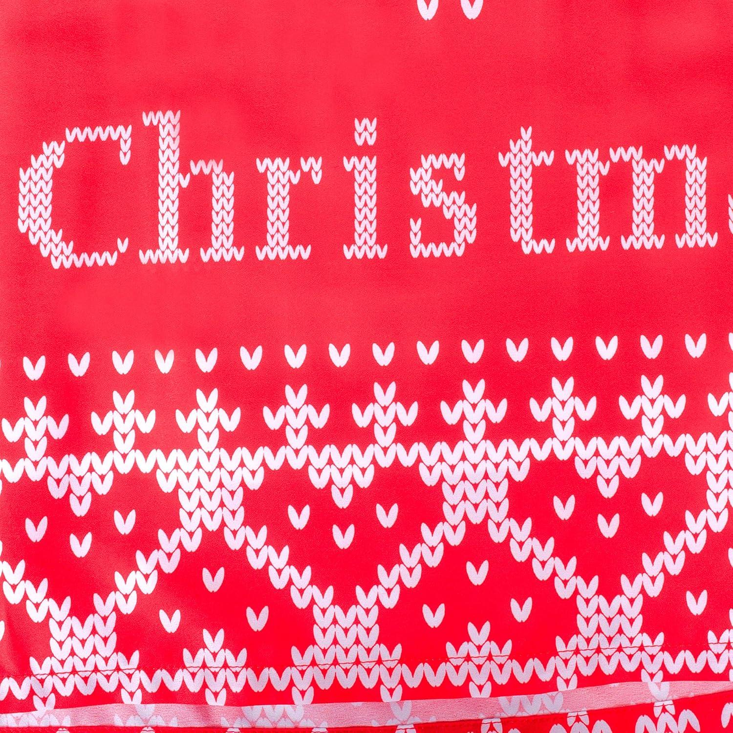 imageSunny Fashion Girls Dress Rose Flower Double Bow Tie Party SundressRed Snowflakes