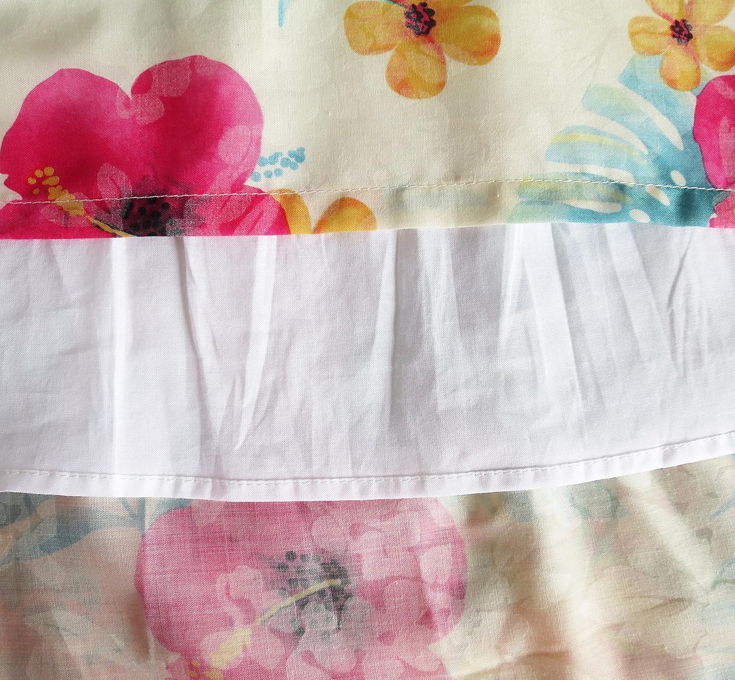 imageSunny Fashion Girls Dress Skirt Blue Denim Floral Dress Bow Tie Casual Beach