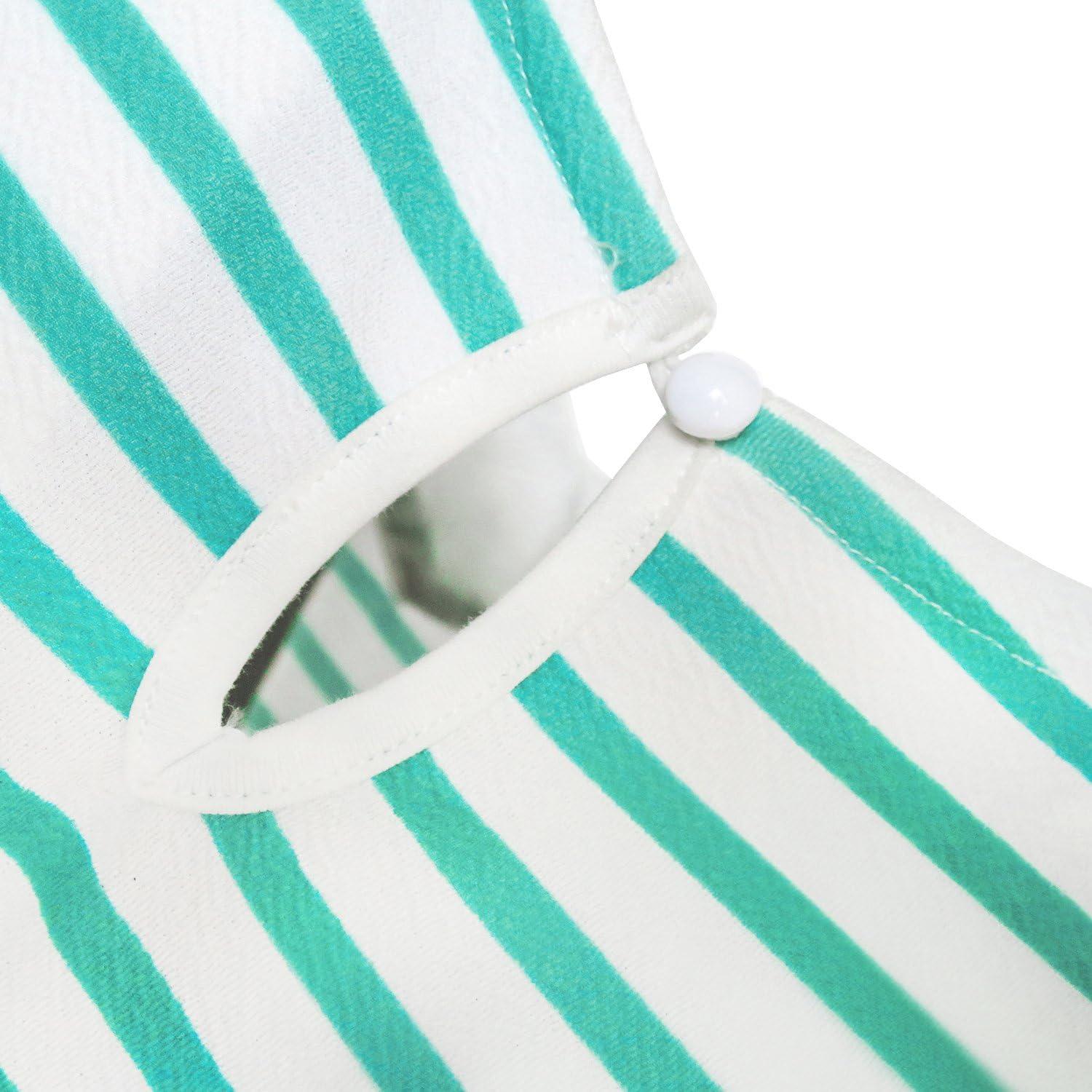 imageSunny Fashion Girls Dress Striped School Bow Tie Jumper Size 512