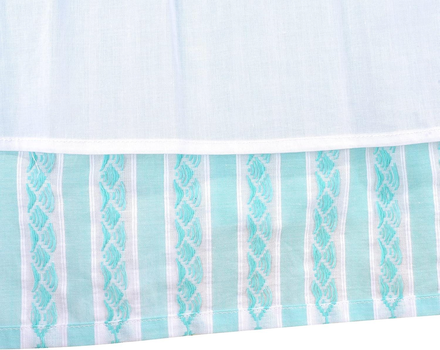 imageSunny Fashion Girls Dress TurnDown Collar Checkered Black White Summer 714Blue