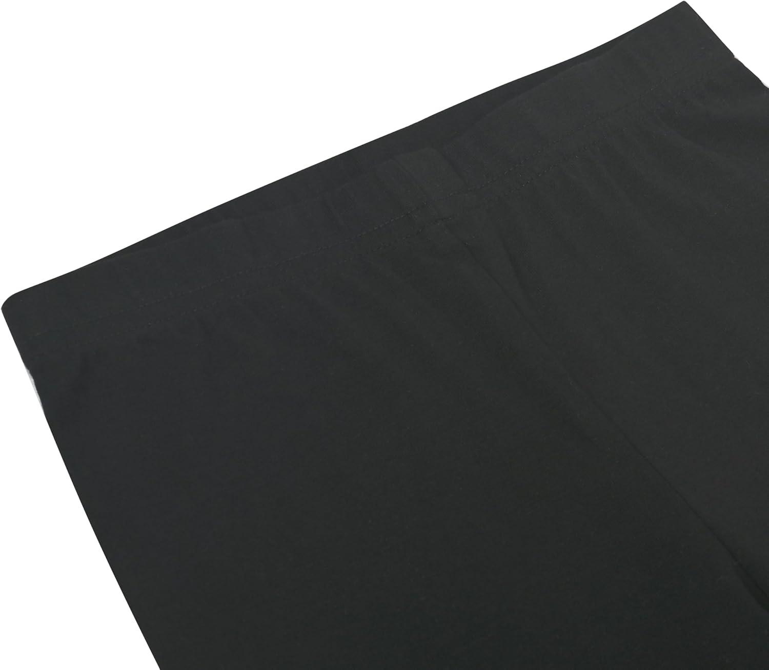 imageSunny Fashion Girls Pants 3Pack Cotton Leggings Lace Stretchy Kids ToddlerRainbow Black