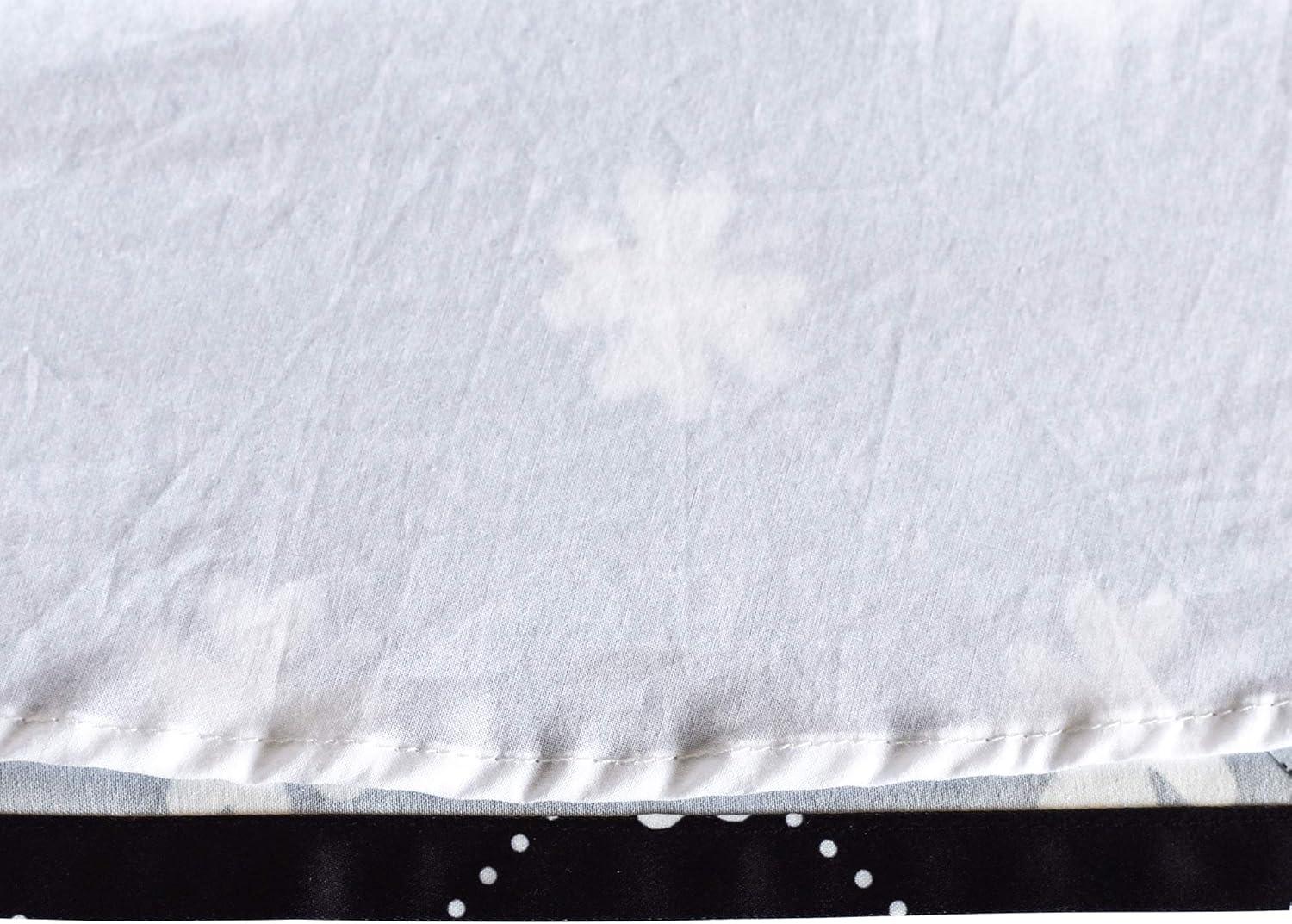 imageSunny Fashion Women Clover Pattern Black Swing Casual Party Midi Tea DressBlack