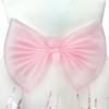 Sunny Fashion Flower Girls Dress Pink Sequin Dimensional Flowers Bow Tie Pageant