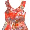 Sunny Fashion Girls Dress Floral Cotton Casual Summer Beach Sundress Size 6-12