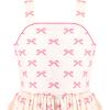 Sunny Fashion Girls Dress Heart Print Pink(Pink Heart Pocket)