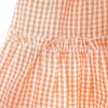 Sunny Fashion Girls Dress Orange Tank Smocked Ruffle Skirt Size 12m-5
