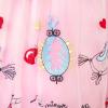 Sunny Fashion Girls Dress Pink Cartoon Castle Princess Party Tulle Dress