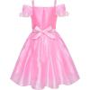 Sunny Fashion Girls Dress Princess Costume Dress Up Pink Size 4-10