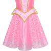 Sunny Fashion Girls Dress Princess Costume Dress Up Pink Size 4-10