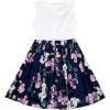 Sunny Fashion Girls Dress Sequin Lace Plaid Checkered Tulle Flower Print