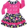Sunny Fashion Girls Outfit Set 2 Pecs Shirt Legging Pink Flower Everyday